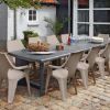 STOLICA DANTE PVC NISKI NASLON 57X57X79 CAPPUCCINO - 5