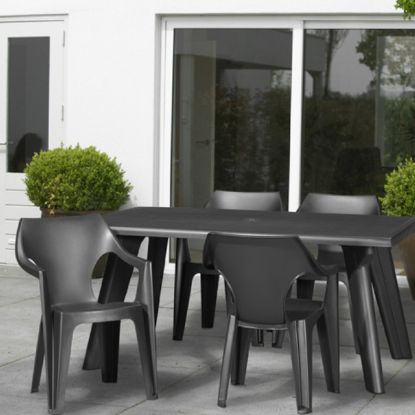 STOLICA DANTE PVC NISKI  NASLON 57X57X79 SIVA