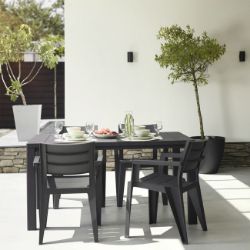 STOLICA JULIE SIVA 61.5x58x5x79cm