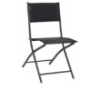 STOLICA SKLOPIVA ALU 52.5x46x84cm ANTRACIT - 1