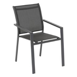 STOLICA BAŠTENSKA ESSENTIA ALUMINIJUM SIVA HESPERIDE