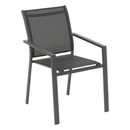 STOLICA BAŠTENSKA ESSENTIA ALUMINIJUM SIVA HESPERIDE