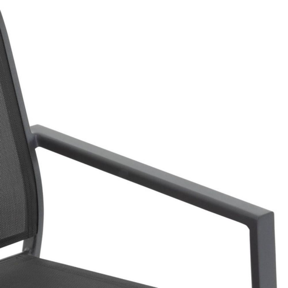 STOLICA BAŠTENSKA ESSENTIA ALUMINIJUM SIVA HESPERIDE