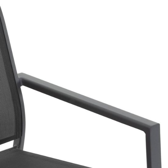 STOLICA BAŠTENSKA ESSENTIA ALUMINIJUM SIVA HESPERIDE