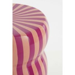 Slika STOČIĆ POMOĆNI KERAMIČKI ROZE - h44xd32cm