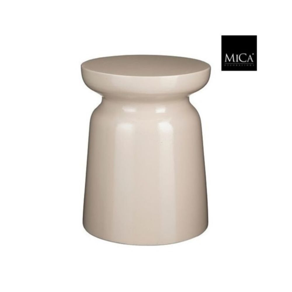 STOČIĆ POMOĆNI KERAMIČKI BEŽ - h45xd35cm