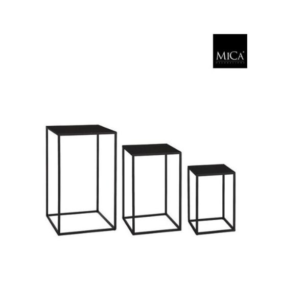 STOČIĆ POMOĆNI QUINTY CRNI - l20xw20xh30cm