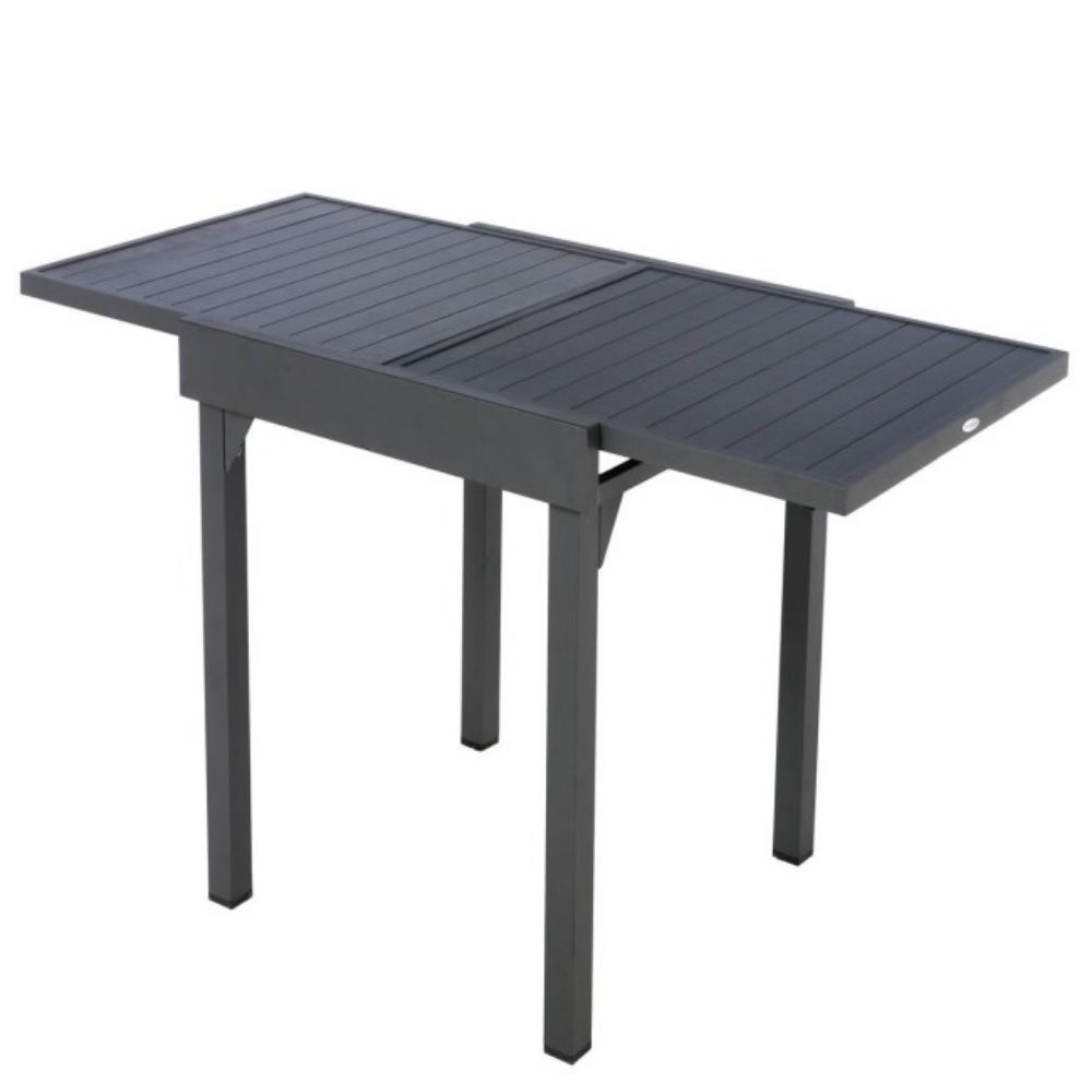 STO BAŠTENSKI RASKLOPIVI PIAZZA 8S ALUMINIJUM SIVA HESPERIDE