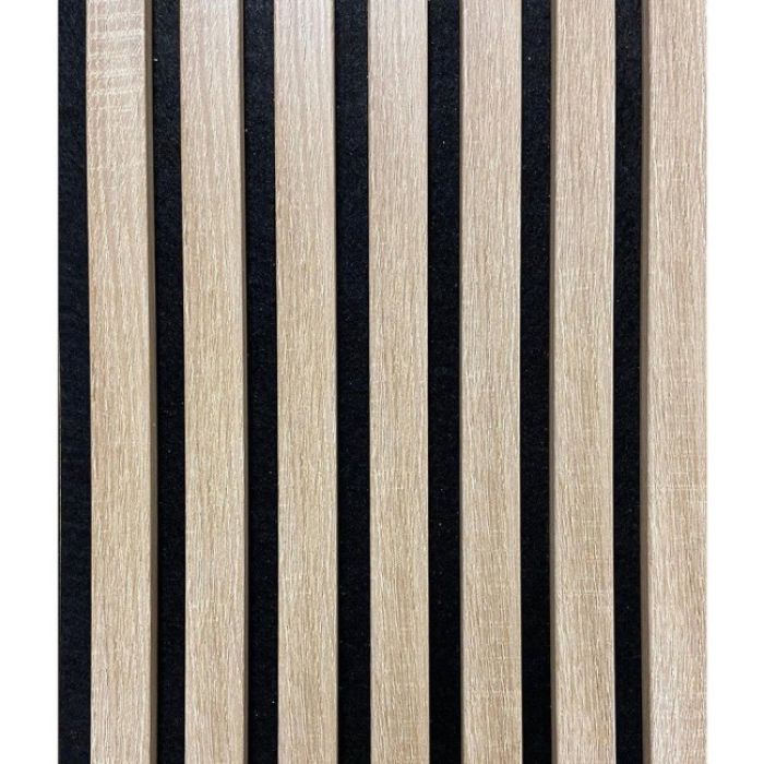 PANEL ZIDNA DEKORACIJA 2.6X30-2kom.SVETLI HRAST 1.56m2-PAKOVANJE