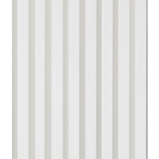 PANEL ZIDNA DEKORACIJA 1.25X30cm-2kom.BELA 0.72m2-PAKOVANJE