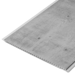 LAMPERIJA PVC 2700X250X9mm TAMNO SIVA