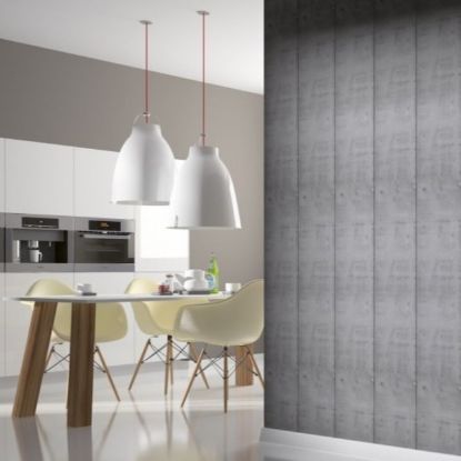 Slika LAMPERIJA PVC 2700X250X9mm TAMNO SIVA