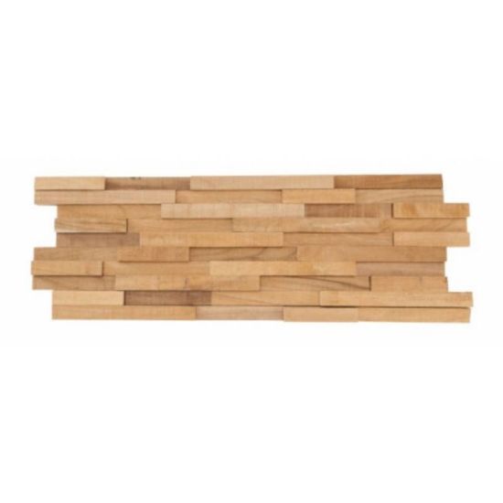 PANEL ZIDNI DEKOR FOREST HRAST NATURAL,610X0150X10-20mm,6kom,0.55m2