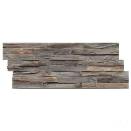 PANEL ZIDNI DEKOR FOREST ELEG TIK 500X200X10-20mm,5kom,0.5m2