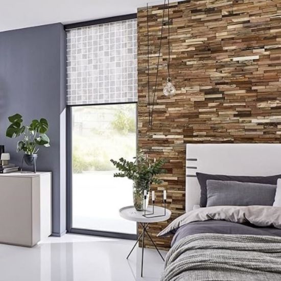 PANEL ZIDNI DEKOR FOREST COLORADO TIK,495X180X10-20mm,5kom,0.45m2