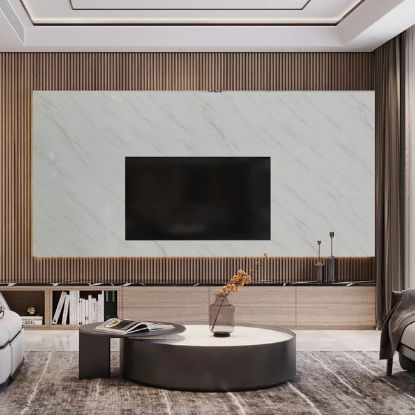PANEL  PVC DEKORATIVNI 2700X1220X3mm MERMER BELI