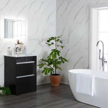 PANEL PVC MERMER 2700 X 1220 X 3MM CARRARA