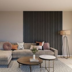 PANEL ZIDNA DEKORACIJA 2.6X30-2KOM ANTRACIT BLEND 1.56M2-PAKOVANJE