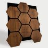 PANEL ROMB DEZEN TAMNI DEKOR 602x525x19mm AKU012 - 2