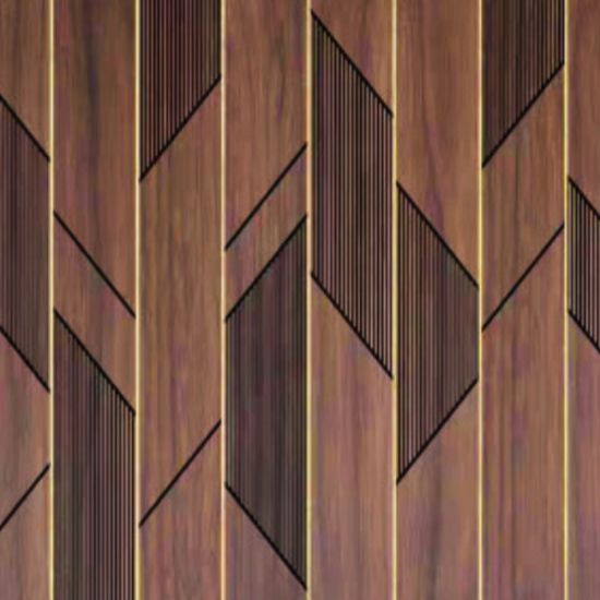 PANEL AKU TAMNO DRVO 2750x400x9mm DK008