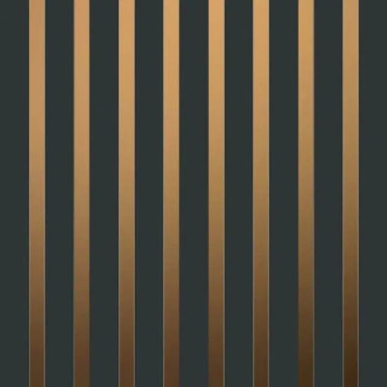 ZIDNI PANEL MDF 3D LUX CRNO-BRONZA 2500X287X21mm 1.435m2