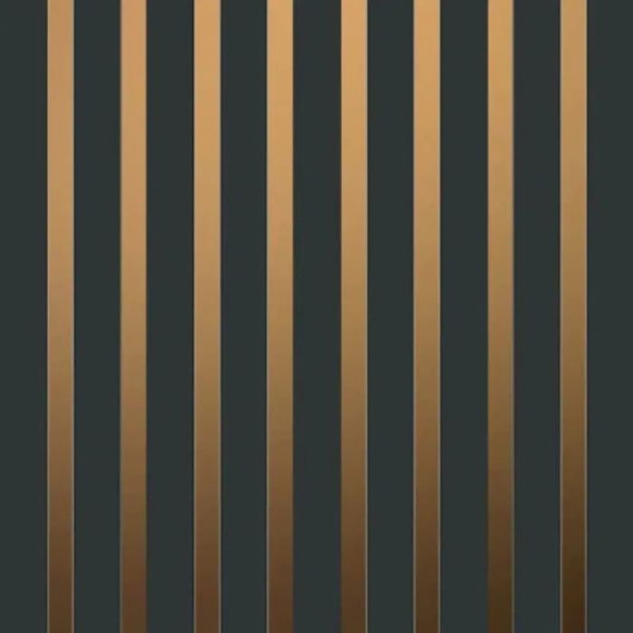 ZIDNI PANEL MDF 3D LUX CRNO-BRONZA 2500X287X21mm 1.435m2