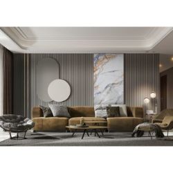 PANEL  PVC DEKORATIVNI 2700X1220X3mm MERMER PLAVI