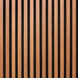 PANEL AKUSTIČNI 3D HRAST TAMNI 2600X300X14 MM 3kom. 2.34m2