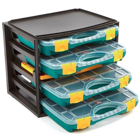 SET MULTI ORGANIZERA 4 KOMA SA RUČKOM 335x250x275mm