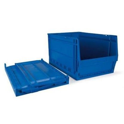 Slika KUTIJA SKLOPIVA ZA ODLAGANJE 600x400x325mm PLAVA