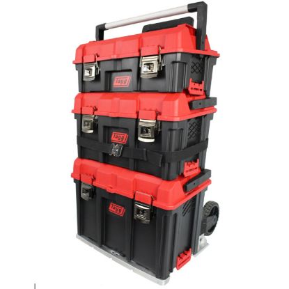 Slika KOFERI ZA ALAT SA TRANSPORTEROM SET 4 U 1