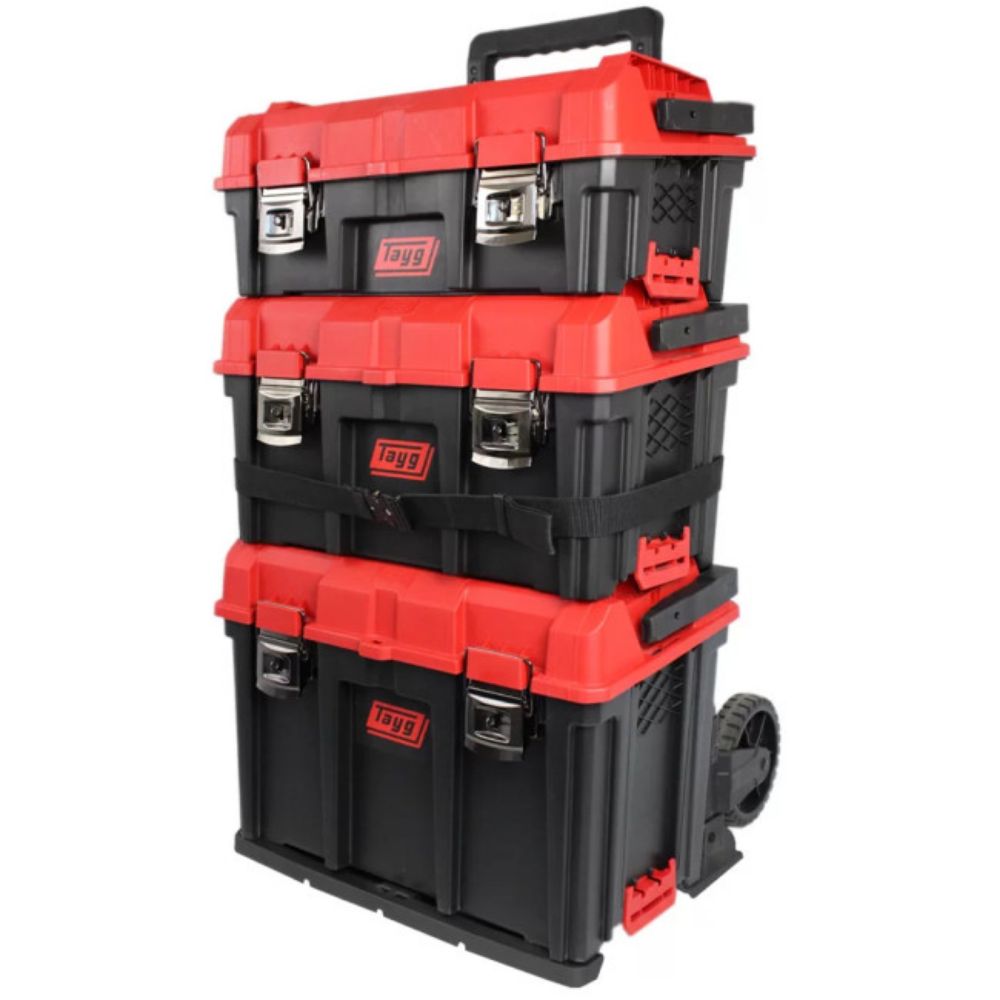 KOFERI ZA ALAT SA TRANSPORTEROM SET 4 U 1