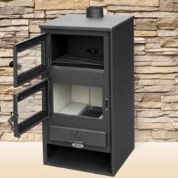 PEĆ NAPOLI SA RERNOM 510X490X1070MM, 10-12kW