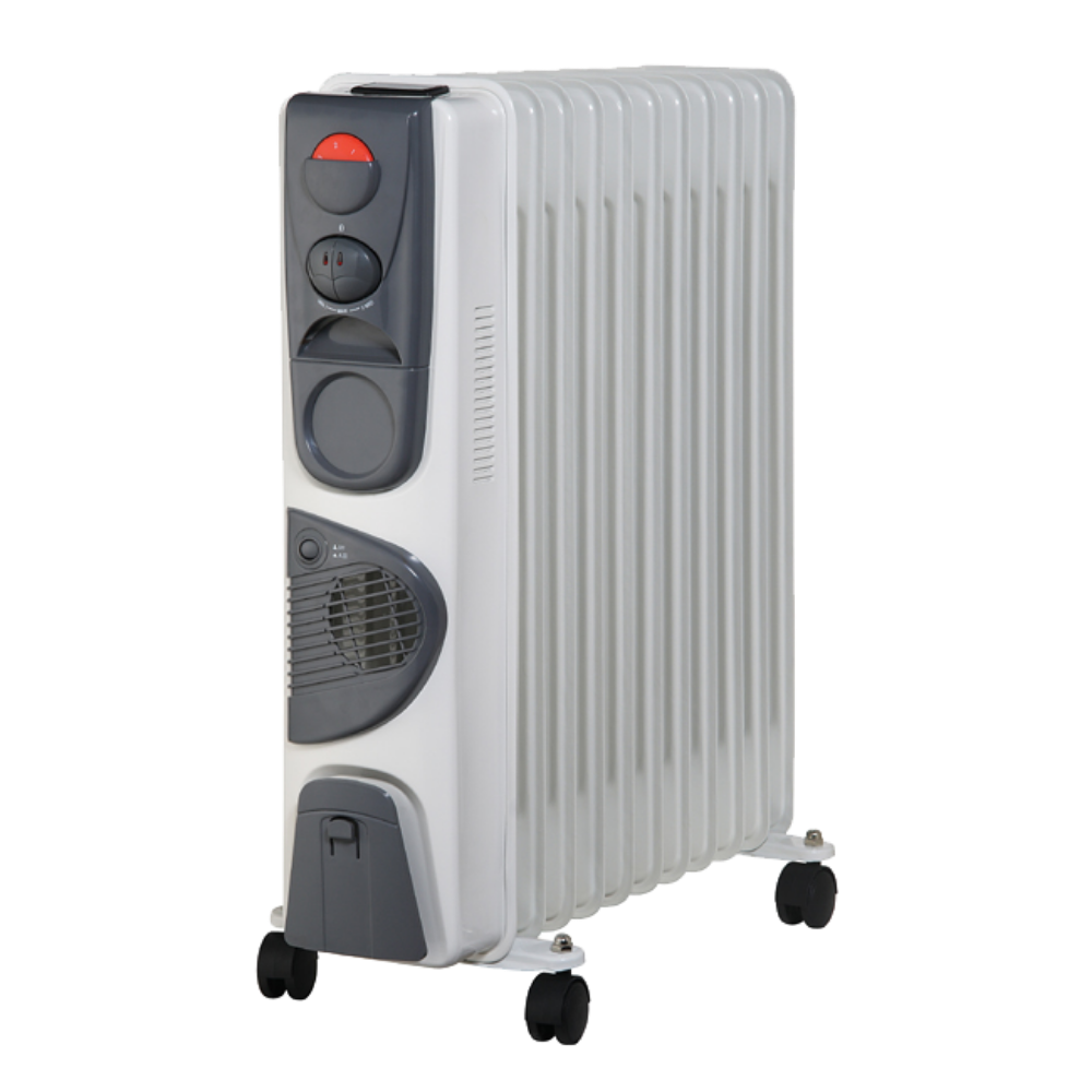 ULJNI RADIJATOR 2400 W 11 REBARA SA VENTILATOROM