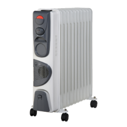 ULJNI RADIJATOR 2400 W 11 REBARA SA VENTILATOROM
