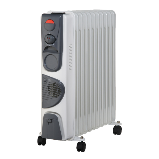 ULJNI RADIJATOR 2400 W 11 REBARA SA VENTILATOROM