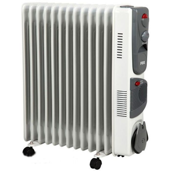 RADIJATOR ULJANI 13 REBARA 2900 W (GREJAČ 2500W + GREJAČ SA VENT. 400W) OHV FOX