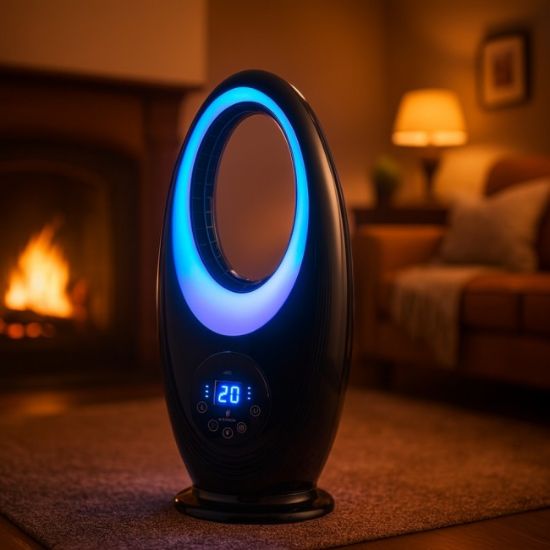 KERAMIČKA VENTILATORSKA GREJALICA BEZ LOPATICA 1600W