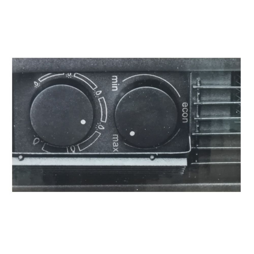 KAMIN CHICAGO LED 1800W CRNI