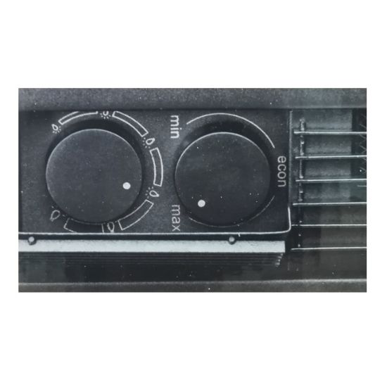 KAMIN CHICAGO LED 1800W CRNI