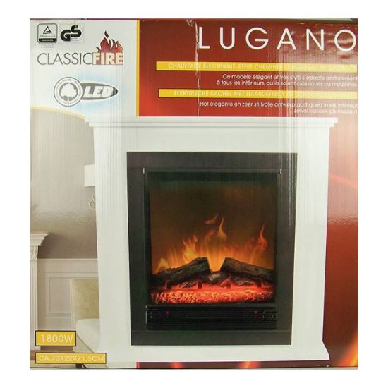 KAMIN LUGANO LED 1800W I KONSTRUKCIJA