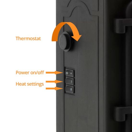 KAMIN DEKORATIVNI 1800W,YH-20 POWERTEHNIK