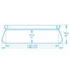 BAZEN FAST 366X76CM SA PUMPOM - 2