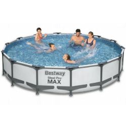 BAZEN STEEL PRO 427X84CM, SA PUMPOM