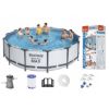 BAZEN STEEL PRO 427X84CM, SA PUMPOM - 2