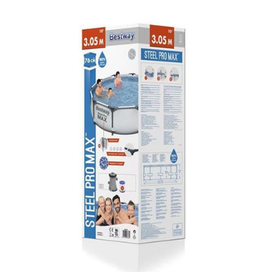 BAZEN STEEL PRO 305X76CM SET