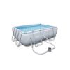 BAZEN POWER STEEL, PRAVOUGA. 2.82mX1.96mX84cm SA PUMPOM - 1