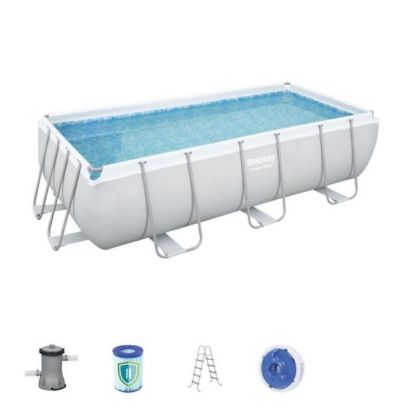 BAZEN PRAVOUGAONI SET 4.04m x 2.01m x 1.00m POWER STEEL