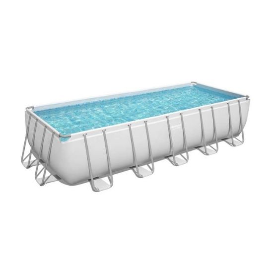 BAZEN PRAVOUGAONI 640X274X132CM SA PEŠČANOM PUMPOM