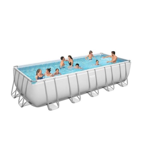 BAZEN PRAVOUGAONI 640X274X132CM SA PEŠČANOM PUMPOM